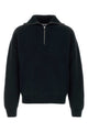 Jil Sander Ls High Zipped Neck  Jumper