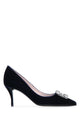 Roger Vivier Dec. Flower Strass B. Sin 65
