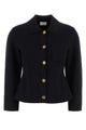 Saint Laurent Veste Courte Poche Plaquee Lai