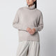 Lisa Yang Heidi Sweater In Sand Cashmere