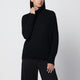 Lisa Yang Heidi Turtleneck Sweater In Black Cashmere
