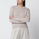Lisa Yang Mable Crewneck Sweater In Sand Cashmere