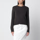 Lisa Yang Mable Sweater In Dark Fern Cashmere