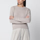 Lisa Yang Mable Crewneck Sweater In Sand Cashmere