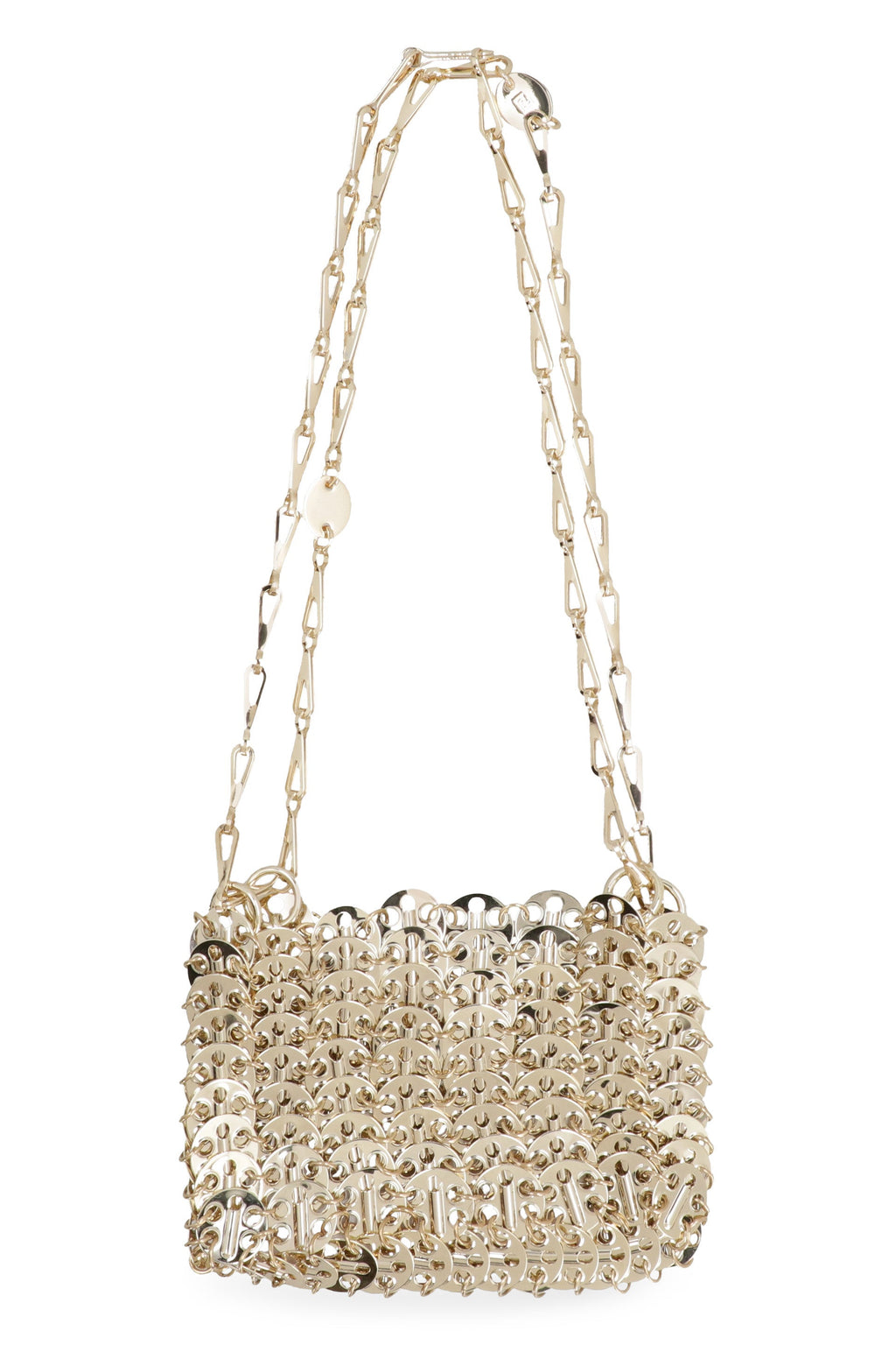 Paco Rabanne Gold Metal 1969 Nano Shoulder Bag