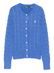 Polo Ralph Lauren Cable Knit Cotton Crew Neck Cardigan