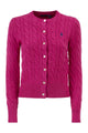 Polo Ralph Lauren Cable Knit Cotton Crew Neck Cardigan
