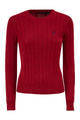 Polo Ralph Lauren Cotton Cable Knit Crew Neck Jumper
