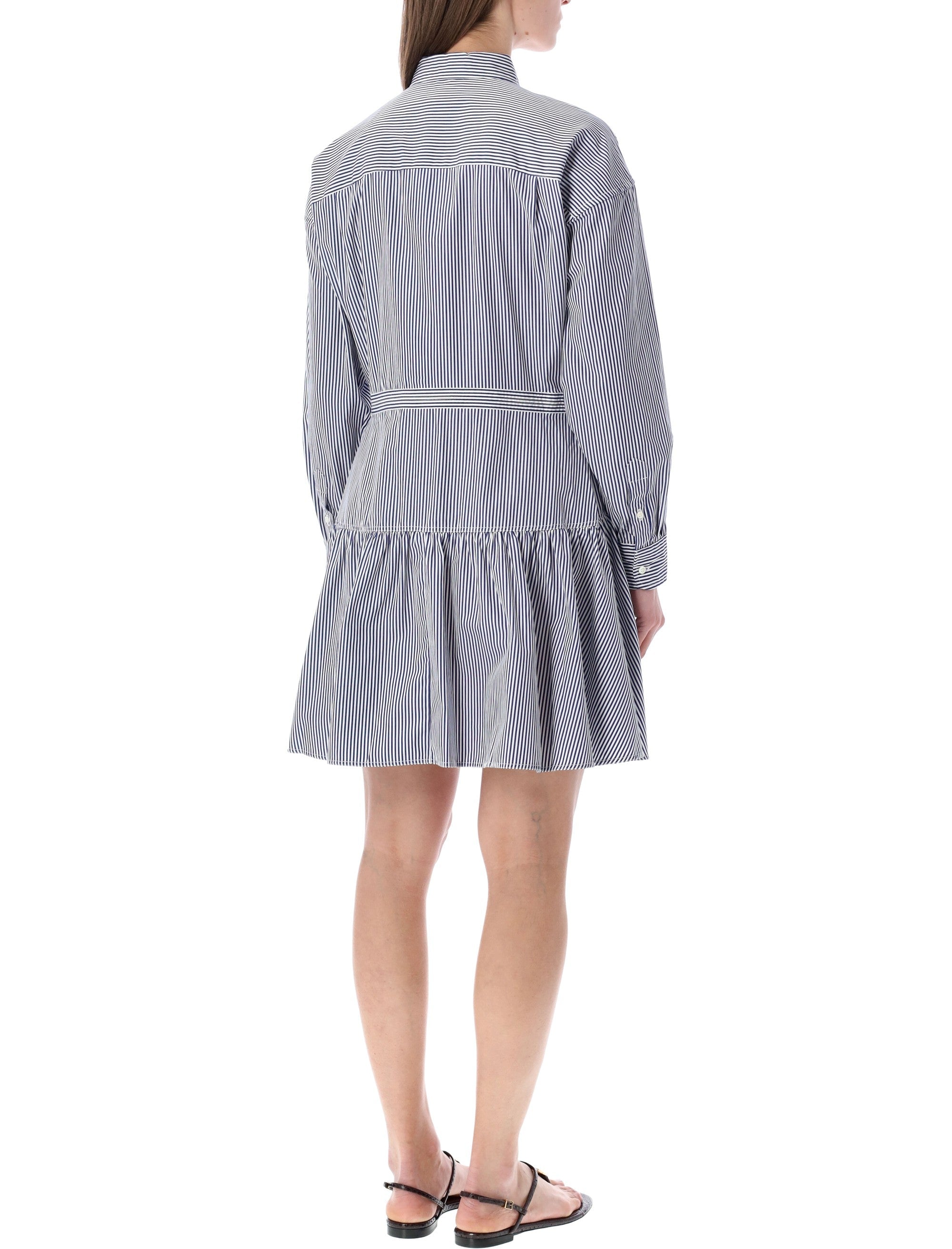 Polo Ralph Lauren Polo Ralph Lauren Striped Cotton Shirt Dress