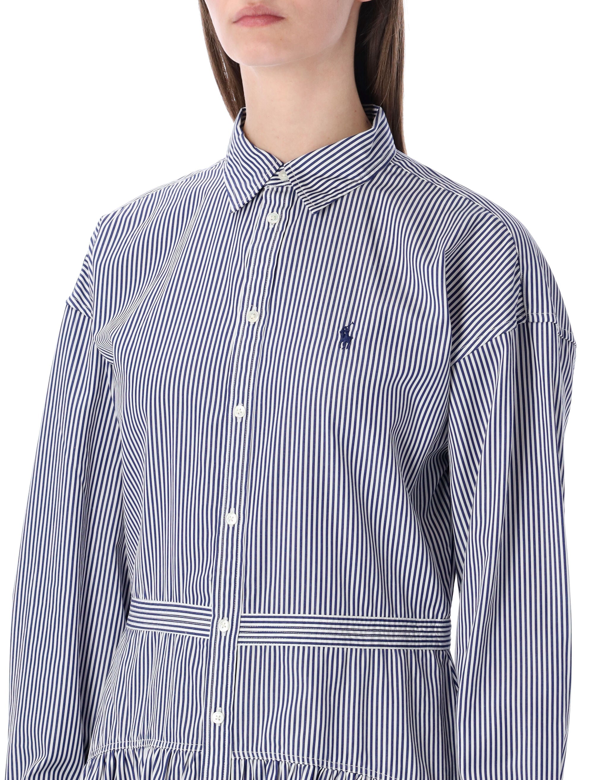 Polo Ralph Lauren Polo Ralph Lauren Striped Cotton Shirt Dress
