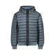 C.p.company Orionblue Shell Hooded Lens Down Jacket