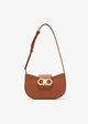 Ferragamo Double Gancini Leather Mini Bag