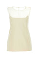 Khaite Ivory Cotton Blend Top