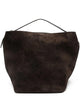 Toteme Suede Tote Bag With Belt