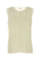 Khaite Cream Stretch Cupro Allo Top
