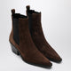 A.emery	  The Leo Ankle Boots In Cognac Suede