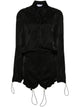 The Attico Logo Mini Dress