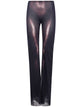 Jean Paul Gaultier Mesh Straight Trouser Printed "Body Dust"