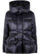 Sacai Sacai Black Hooded Short Padded Puffer Jacket