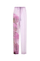 Dries Van Noten Lilac Crepe Pachas Pant