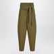 The Attico  Military Green Wool Gabardine Trousers