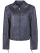 Daily Paper "Structured" Leather Jacket