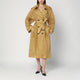 Mkdt Studio  Double-Breasted Cici Trench Coat In Ramie