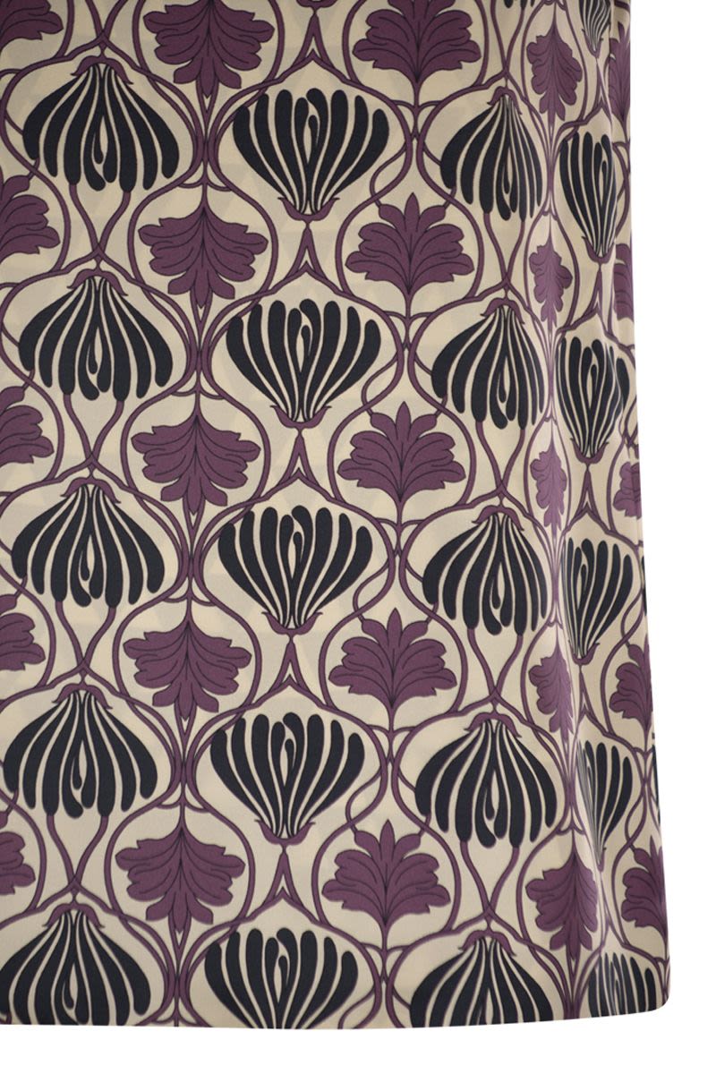 S Max Mara Timetop - Reversible Printed Silk Top