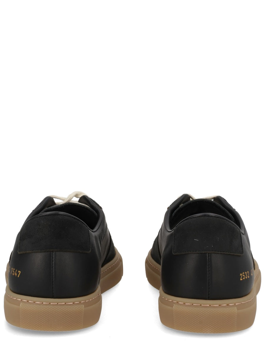 Common Projects Black Leather Sneakers