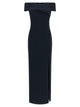 Lauren Ralph Lauren Long Dress With Crossed Neckline