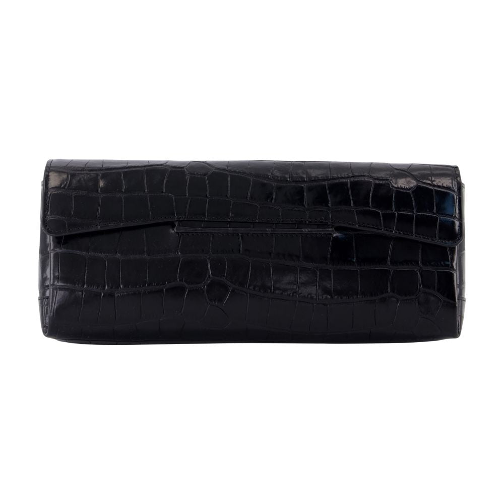 Toteme T-Clutch Pouch -  - Leather - Black