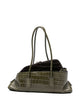 The Attico Green Degrade Leather Bag