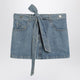 The Attico Light Blue Denim Mini Skirt