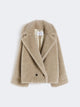Max Mara Mxmcambusa Teddy Fabric Coat