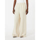 Max Mara Sand Linen Blend Wide-Leg Moro Pant