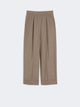 Max Mara "Mxmmanetta" Short Light Wool Trousers