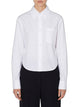 Max Mara Sportmax "Spxceppo" Popeline Cotton Cropped Shirt