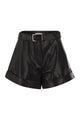 Max Mara Sportmax Spxvasaio - Leather Bermuda Shorts