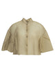 Max Mara Beige Silk Silk Blouse