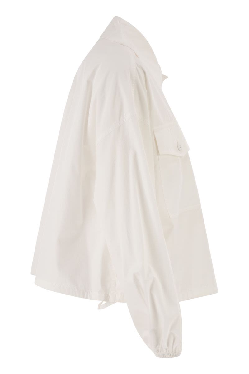 Weekend Max Mara Wkiorigano – Cotton Shirt With Patch Pockets