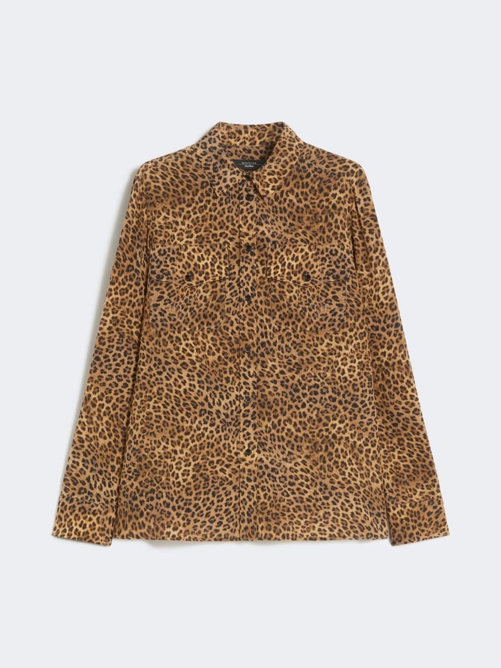 Weekend Max Mara Wkdlemma - Printed Silk Shirt With Pockets