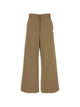 Weekend Max Mara Wide Pants Hazelnut Round Pants