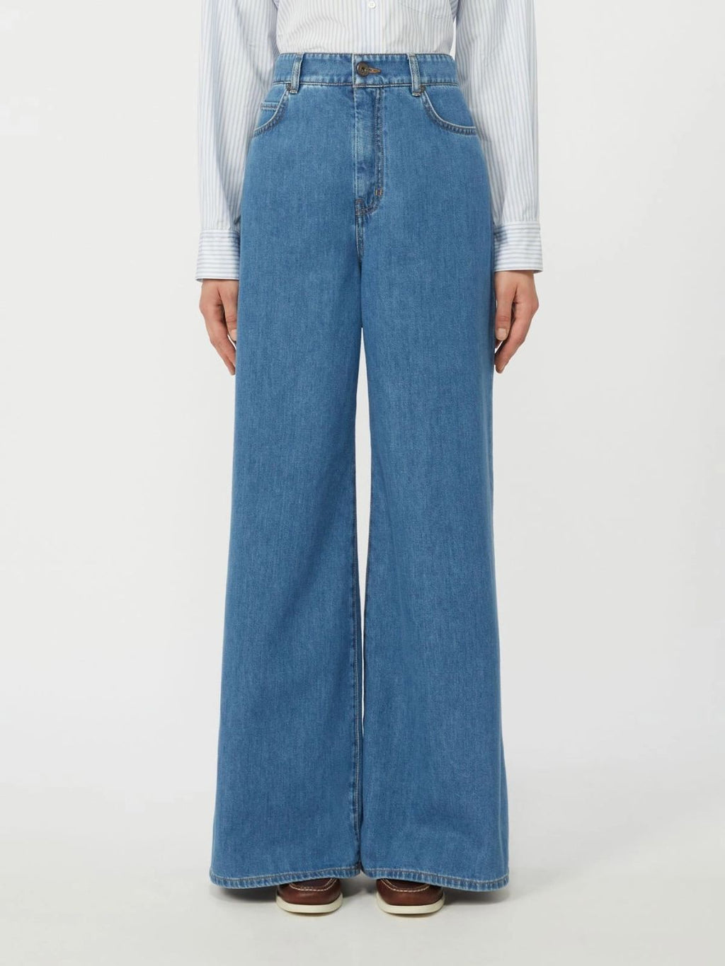 Weekend Max Mara Wkdvega - Wide-Leg Denim Jeans