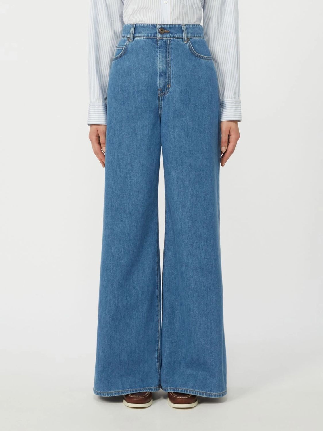 Weekend Max Mara Wkdvega - Wide-Leg Denim Jeans