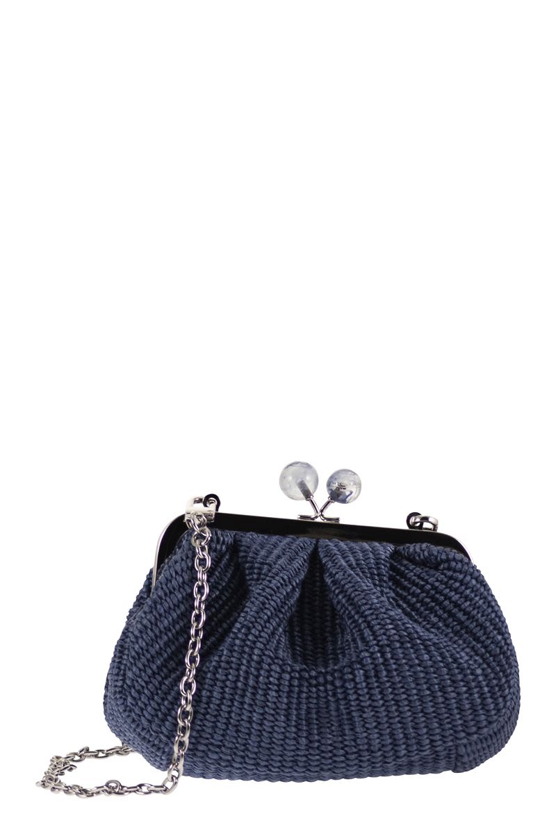 Weekend Max Mara Wkapalmas - Raffia-Effect Pasticcino Bag
