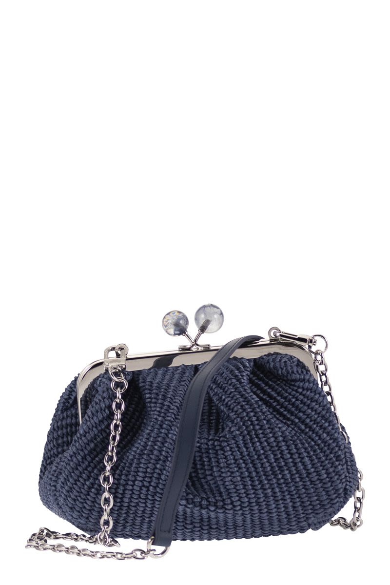 Weekend Max Mara Wkapalmas - Raffia-Effect Pasticcino Bag