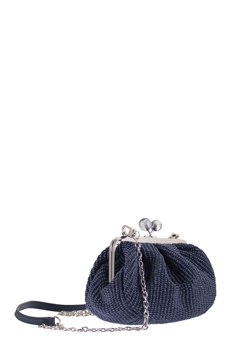 Weekend Max Mara Wkapalmas - Raffia-Effect Pasticcino Bag