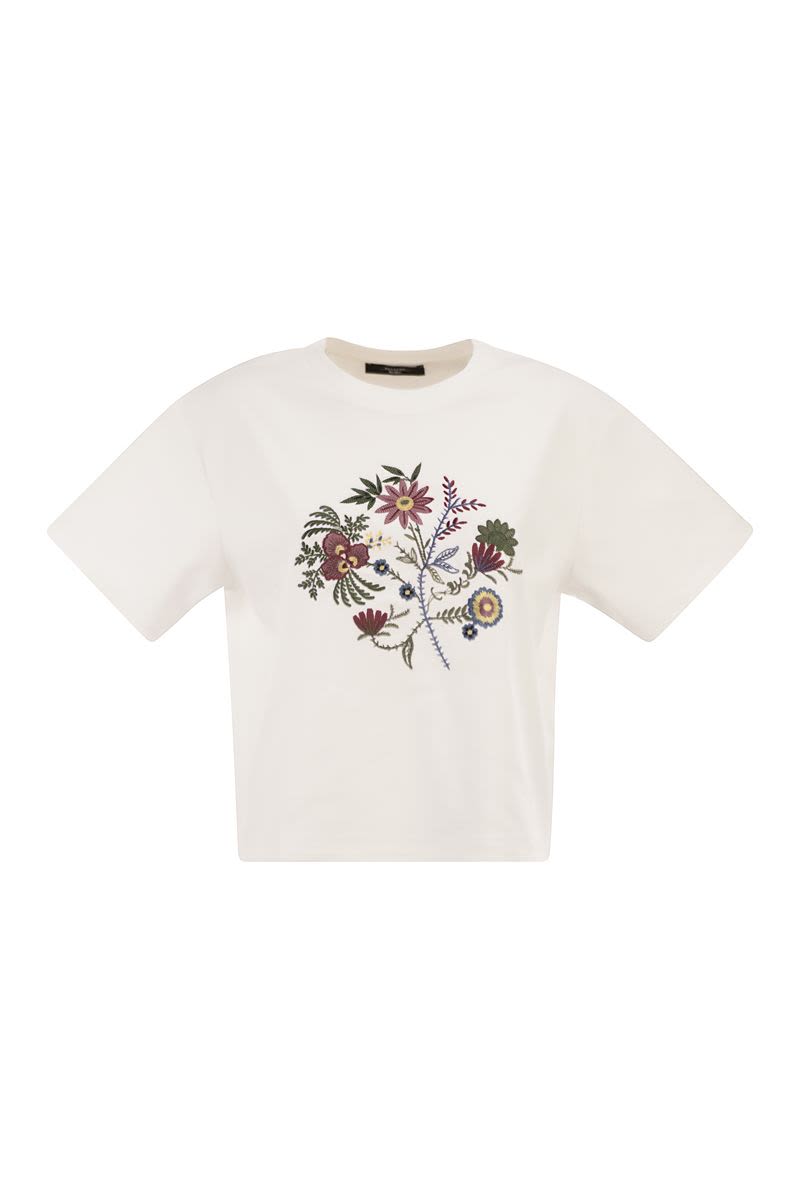 Weekend Max Mara Wkdsabato - Cotton Jersey T-Shirt With Print