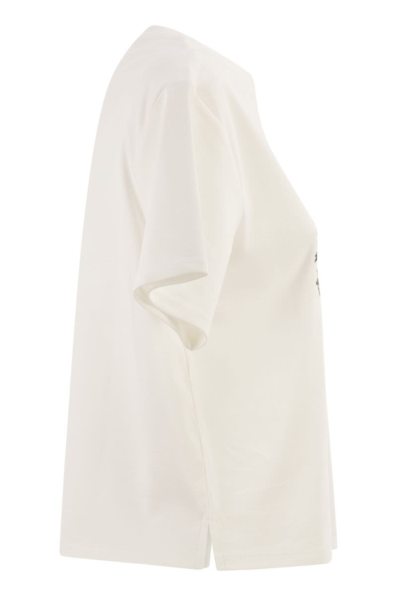 Weekend Max Mara Wkdsabato - Cotton Jersey T-Shirt With Print