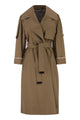 Max Mara The Cube Camel Utrench Trench Coat With Belt And Buttons